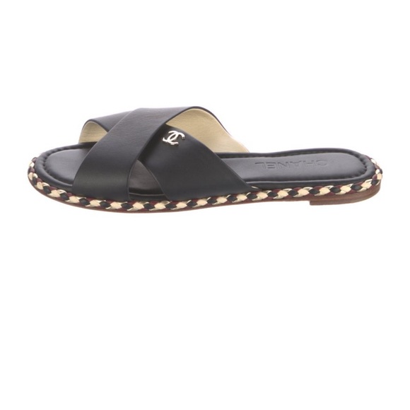 Chanel flat sandals slides 41 - Picture 2 of 7
